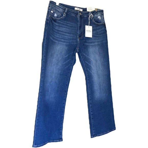 Mid-Rise Bootcut Jeans – Cat’s Whiskers – Judy Blue Style Fit – NWT (Bytos) - Picture 11 of 15